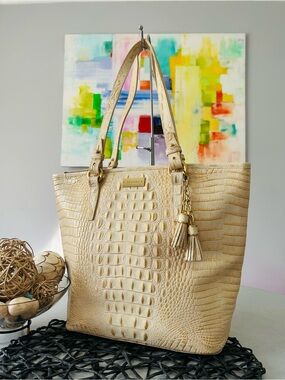 Vintage Brahmin Medium Asher Shoulder Bag - Bali
